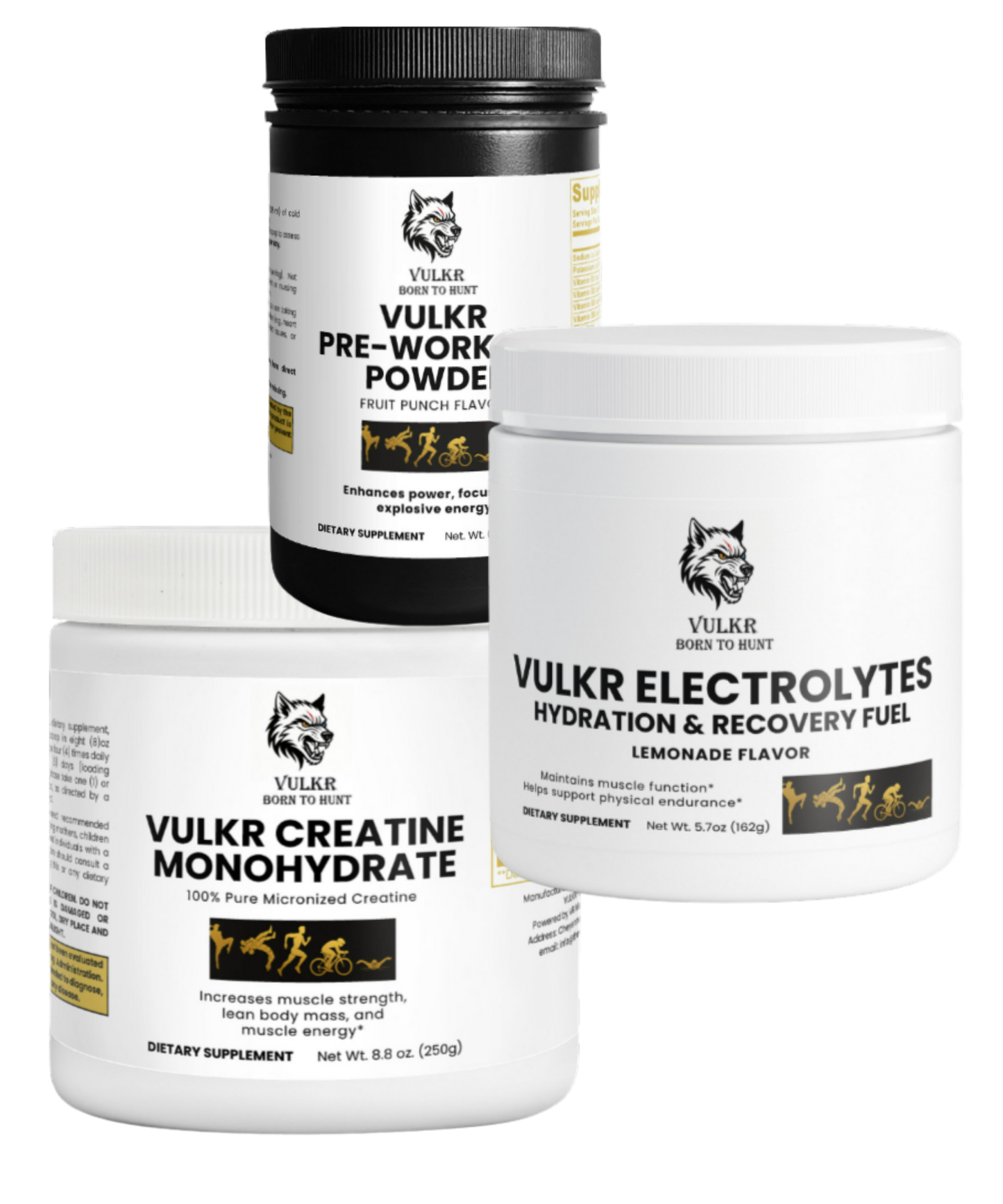 Fighter Starter Pack – Pre Workout + Creatine + Electrolytes