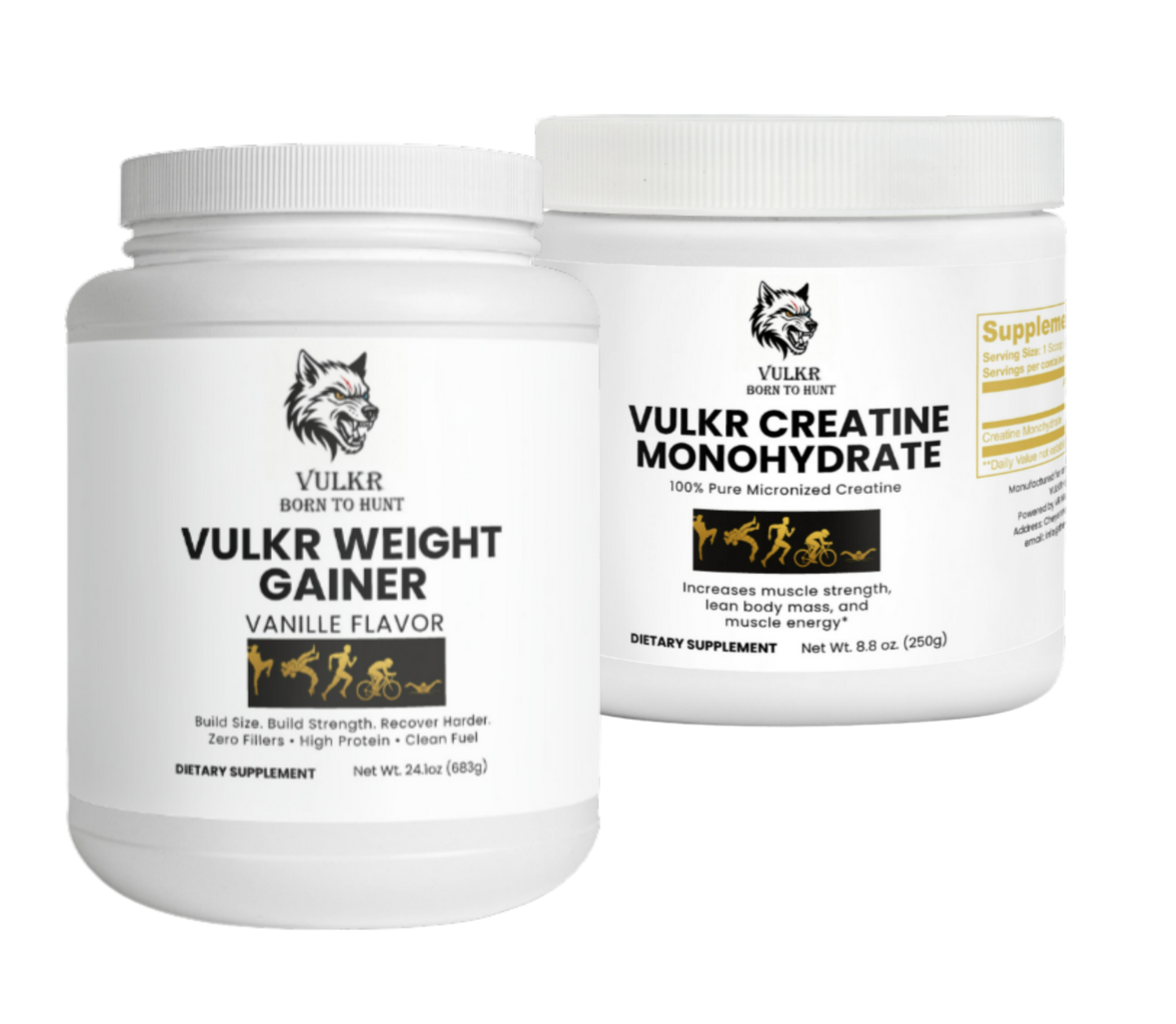 Weight Warrior Pack – Mass & Strength Builder Bundle