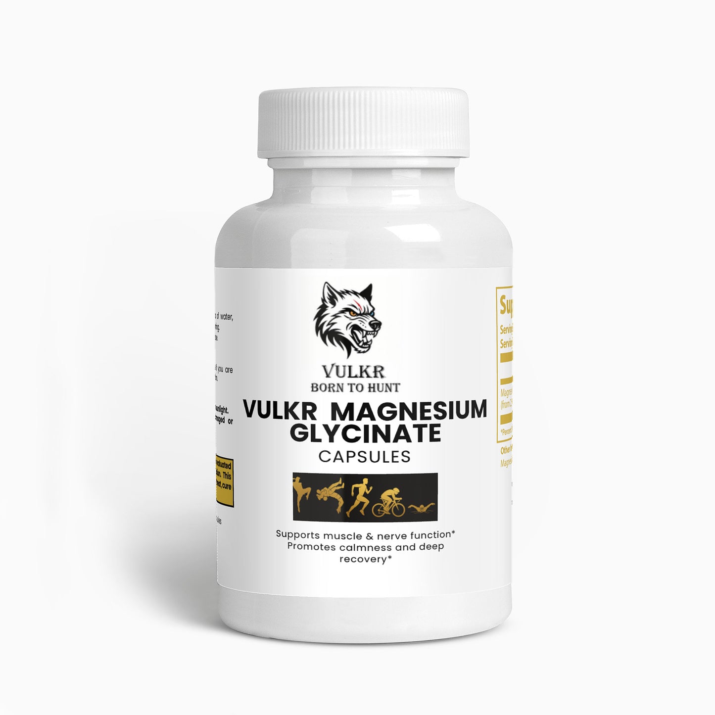VULKR MAGNESIUM — Deep Recovery & Sleep Support for Fighters | VULKR Born to Hunt