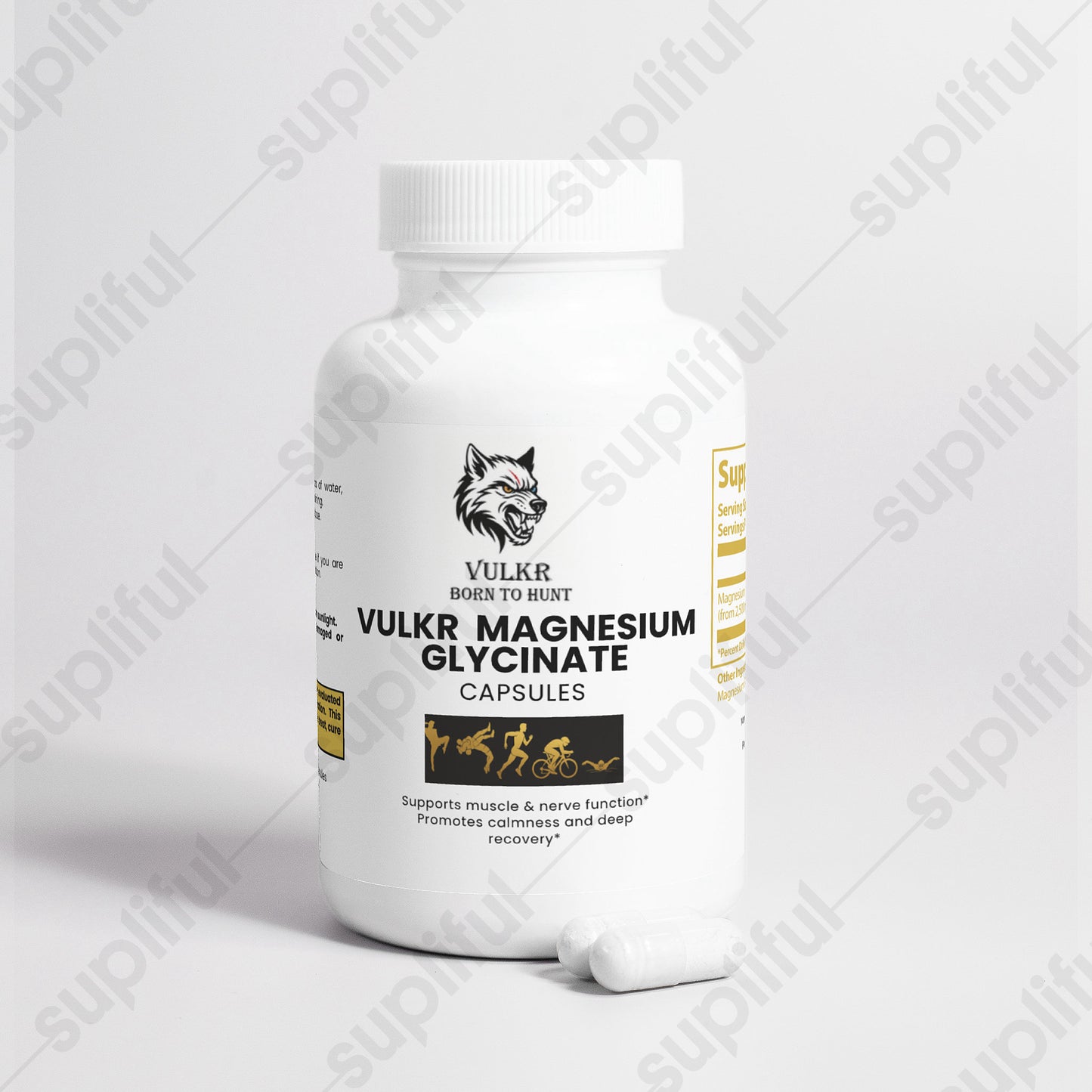 VULKR MAGNESIUM — Deep Recovery & Sleep Support for Fighters | VULKR Born to Hunt