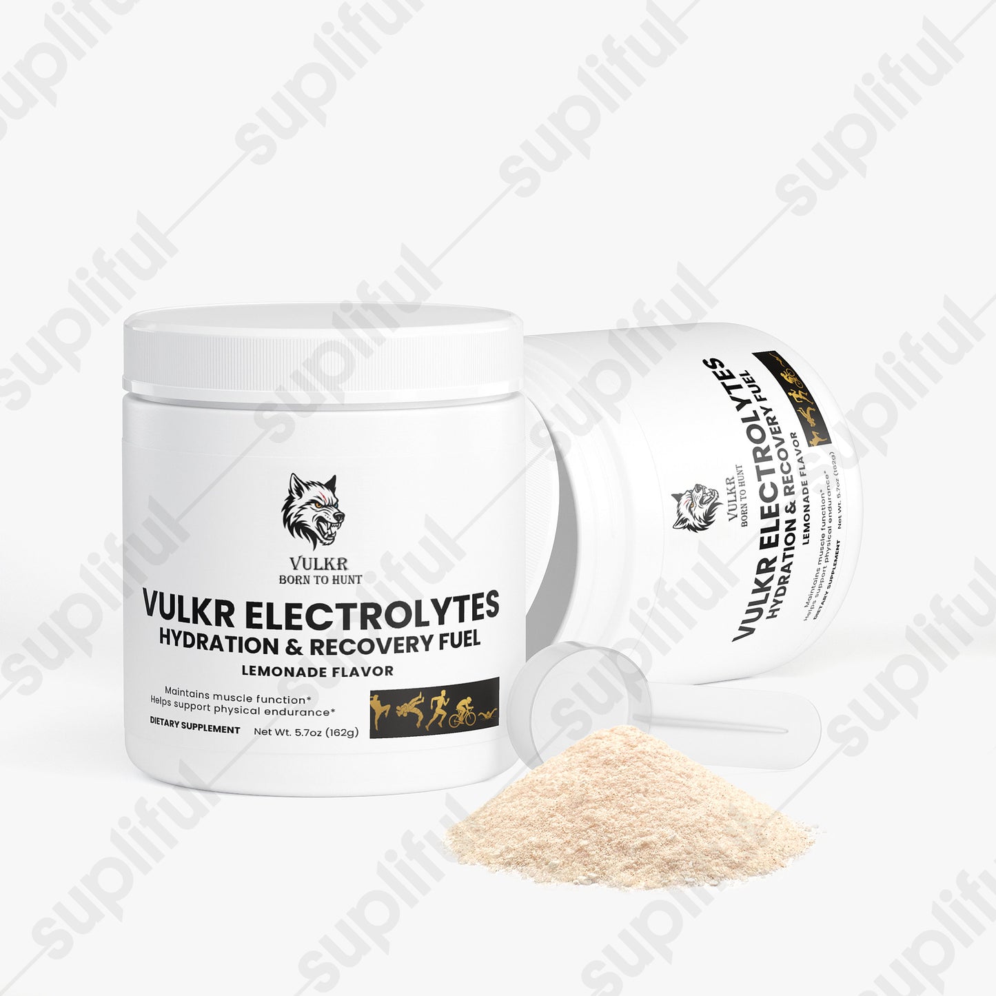 “VULKR ELECTROLYTES — Hydration & Recovery Fuel for Fighters | VULKR Born to Hunt” (Lemonade)