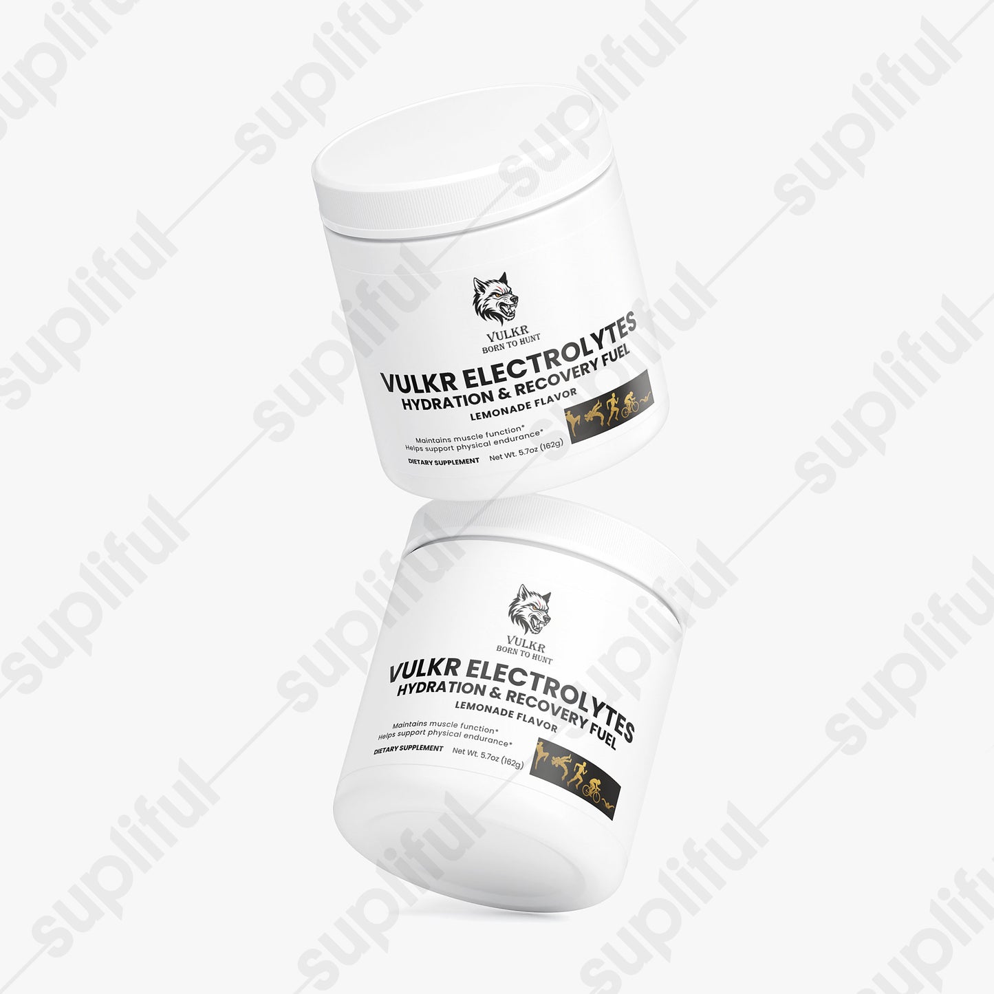 “VULKR ELECTROLYTES — Hydration & Recovery Fuel for Fighters | VULKR Born to Hunt” (Lemonade)