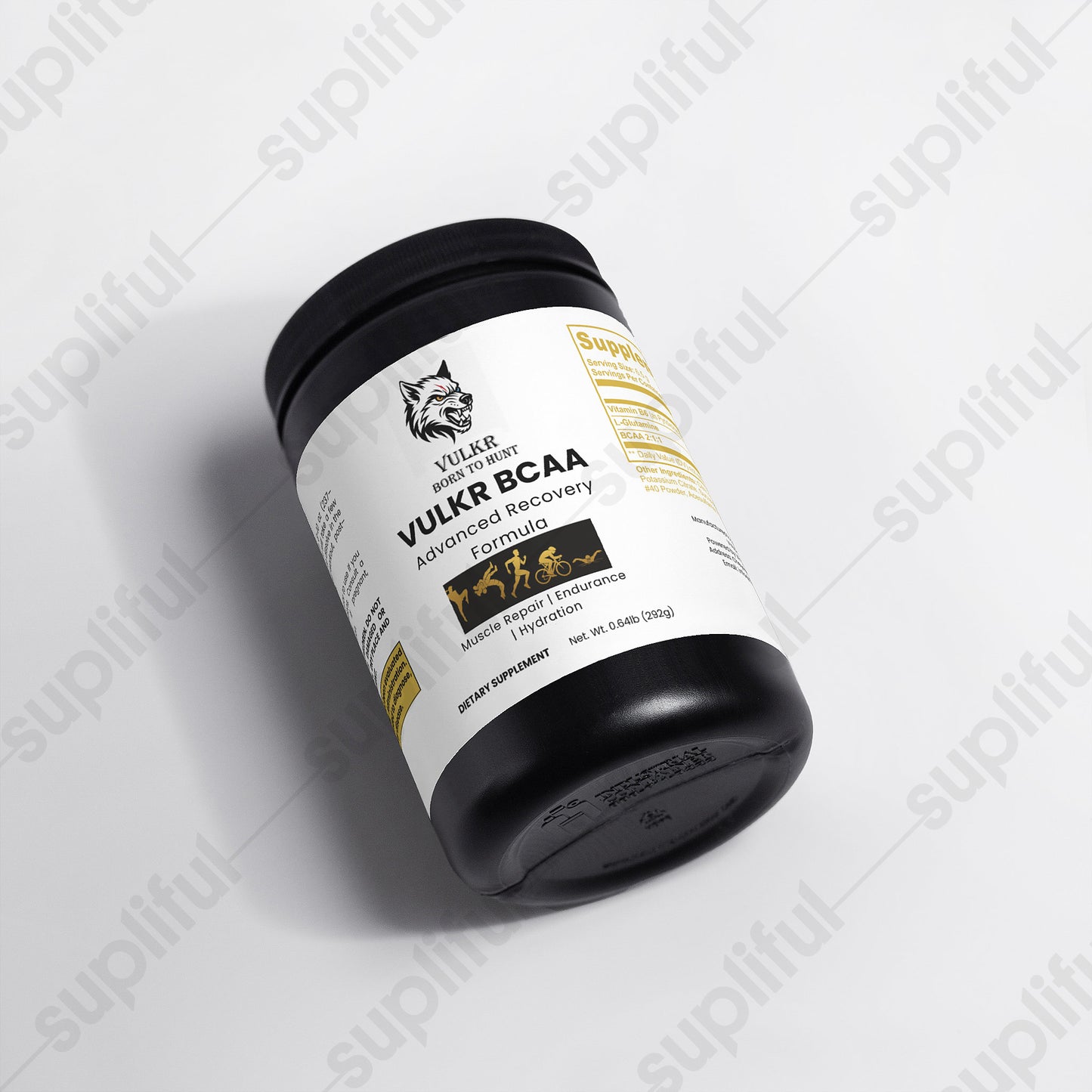 “VULKR BCAA — Muscle Repair & Endurance Fuel for Fighters | VULKR Born to Hunt”