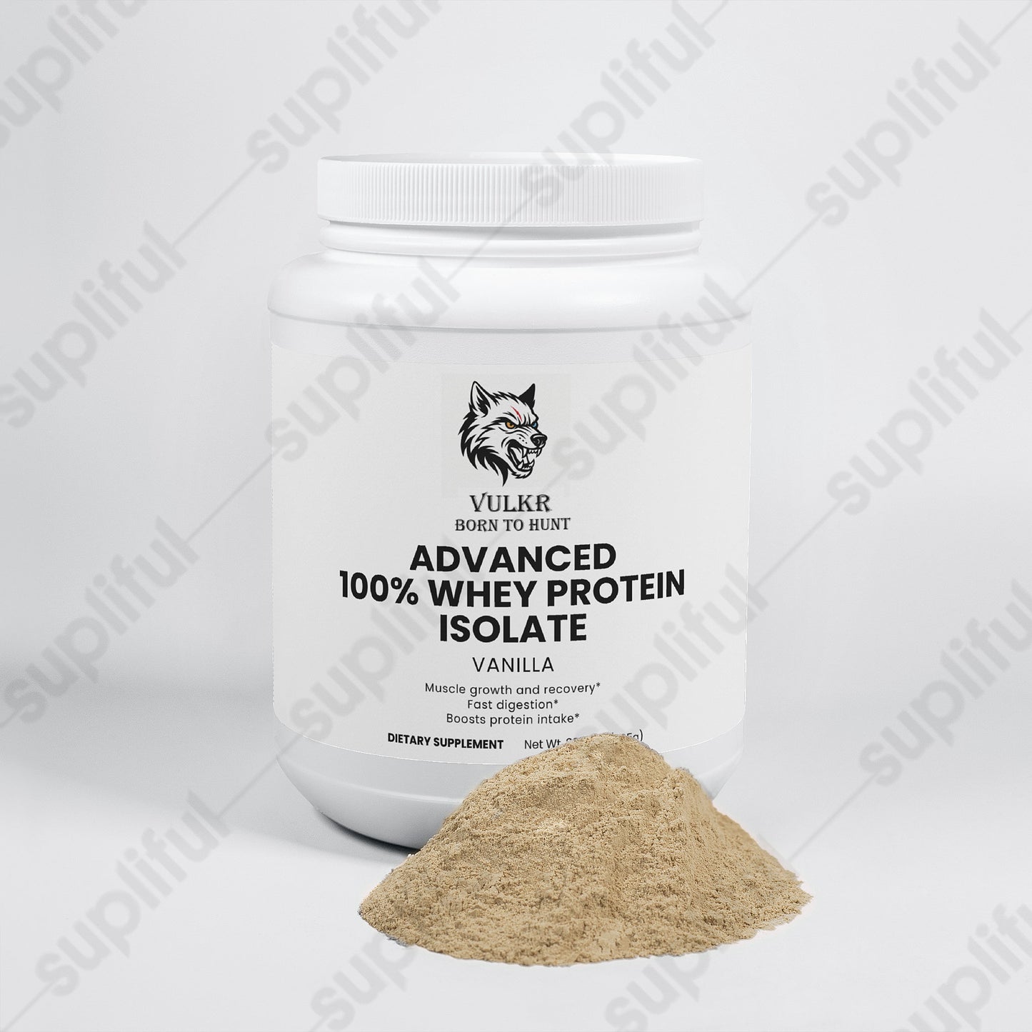 VULKR Whey Protein — Muscle Repair, Strength & Recovery Support | VULKR Born to Hunt